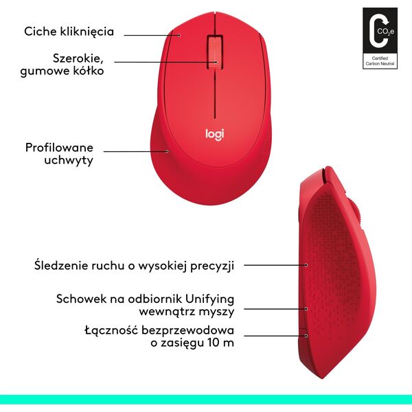 Mysz Logitech M330 Silent Plus (910-004911)