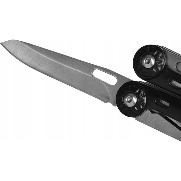 Azymut Multitool AZYMUT Turon - 10 narzędzi + karabińczyk +kabura do pasa (H-P224108)
