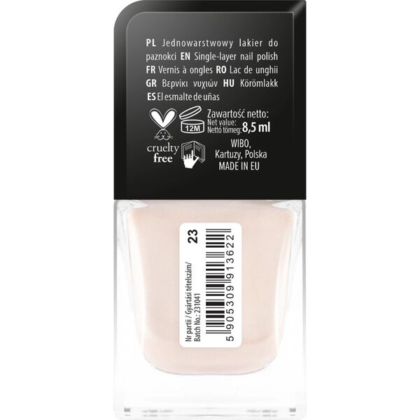 WIBO_1 Coat Manicure lakier do paznokci nr 23 8,5ml