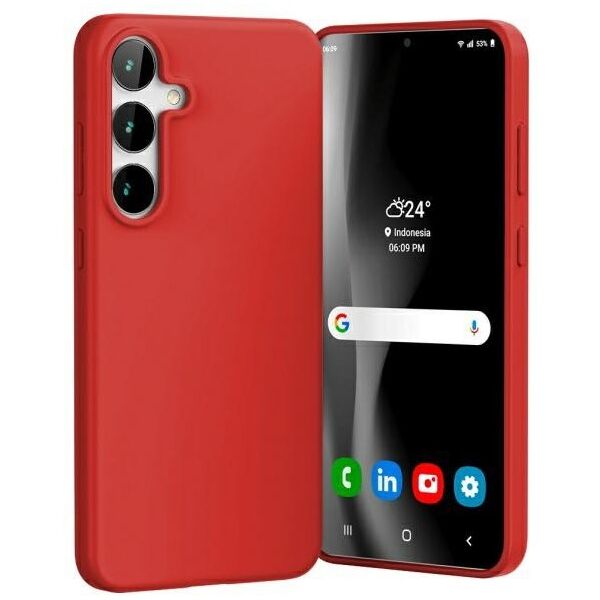 Mercury Soft Samsung S24 FE S721 κόκκινο/red