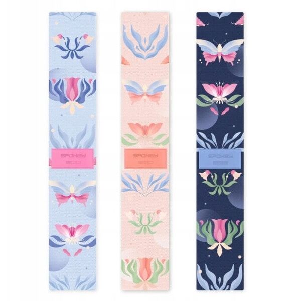 Zestaw gum fitness Spokey THE BLOOM SET