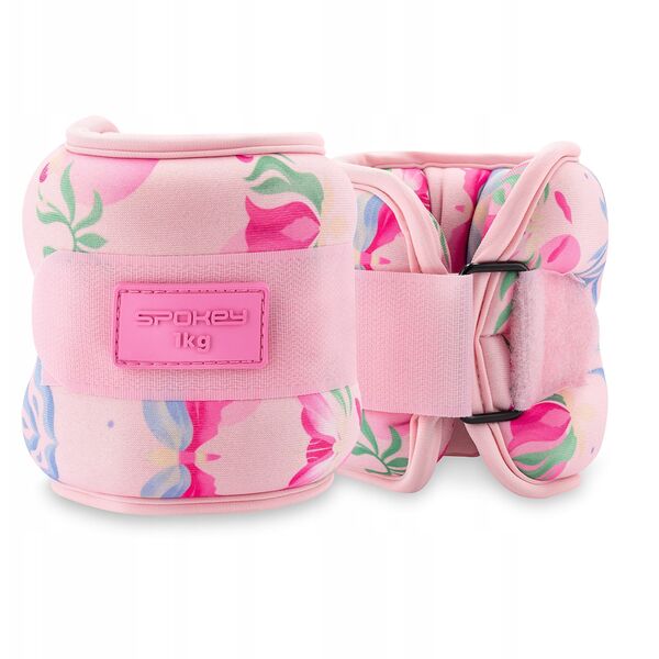 Obciążenia na kostki i nadgarstki 2x 1 kg Spokey THE BLOOM FORM
