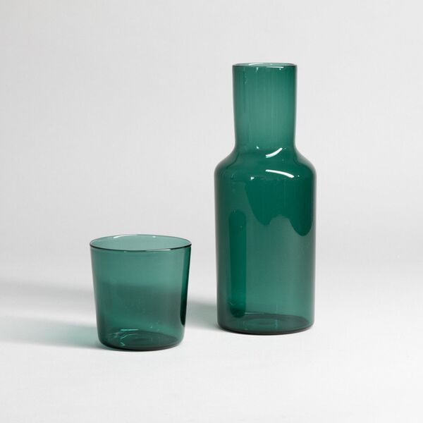 Hario - Colors Night Carafe - Καράφα 600ml με ποτήρι 280ml πράσινη