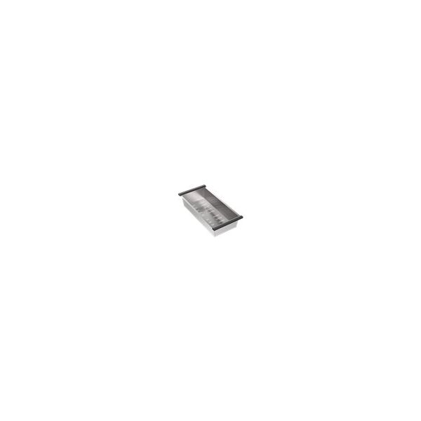 Ανοξείδωτη επιφάνεια αποστράγγισης 425 x 200 x 60 mm