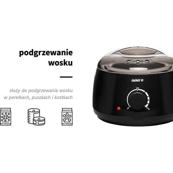 Activeshop Podgrzewacz wosku iWAX 100 czarny