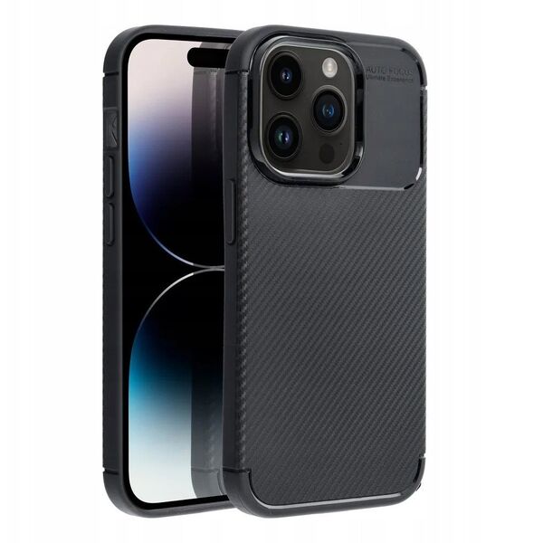 Θήκη CARBON PREMIUM για IPHONE 16e (SE 4 2025) μαύρο