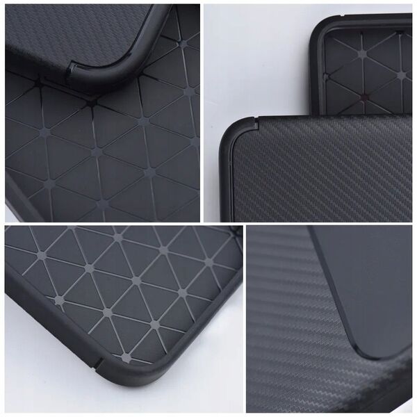 Θήκη CARBON PREMIUM για IPHONE 16e (SE 4 2025) μαύρο