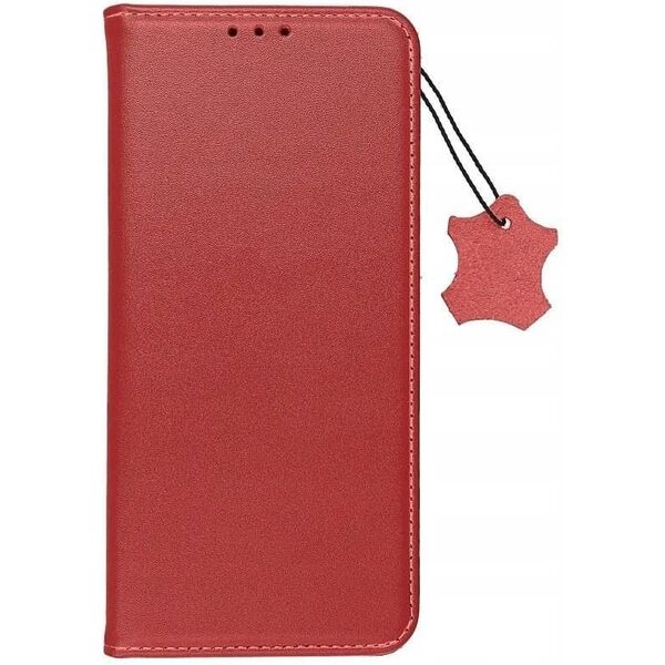 Καμπύρα SMART PRO Book δερμάτινη για XIAOMI Redmi Note 14 PRO 4G μπορντό
