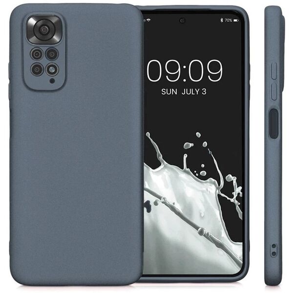 Θήκη METALLIC για XIAOMI Redmi NOTE 14 4G (GLOBAL - 164,84mm x 78,15mm x 8,16mm) γκρι