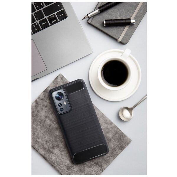 Θήκη CARBON για OPPO Reno 12 5G μαύρη
