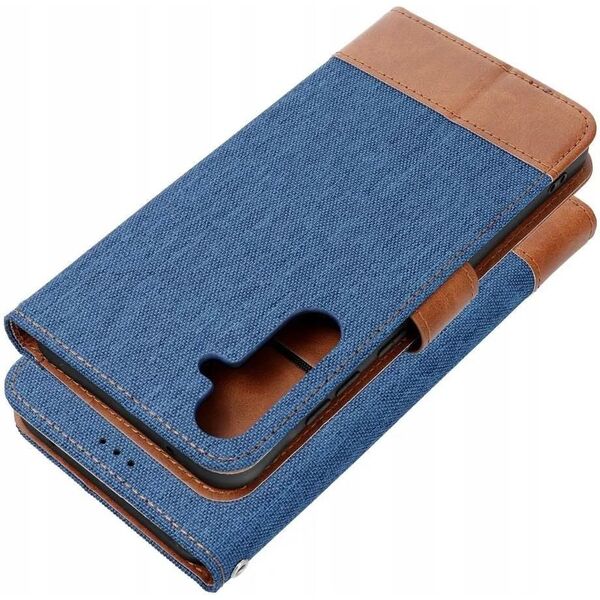Θήκη JEANS Book για XIAOMI Redmi Note 14 4G (GLOBAL - 164,84mm x 78,15mm x 8,16mm) μπλε