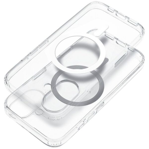 Θήκη CLEAR CASE 2 mm για IPHONE 15 Pro Max συμβατή με MagSafe (προστασία κάμερας) διάφανη