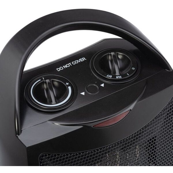 Θερμαντήρας κεραμικός 1500W RC-K-398 μαύρος