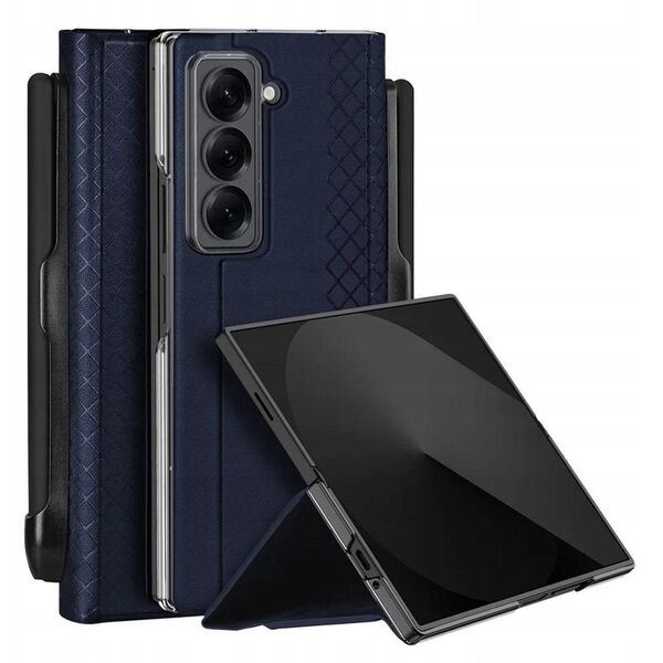 DUX DUCIS θήκη BRIL με θήκη για στυλό για SAMSUNG Z Fold SE/W25 μπλε