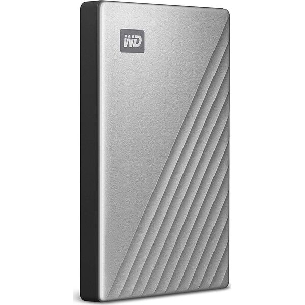 Dysk zewnętrzny HDD WD My Passport Ultra for Mac 2TB Srebrny (WDBKYJ0020BSL-WESN)