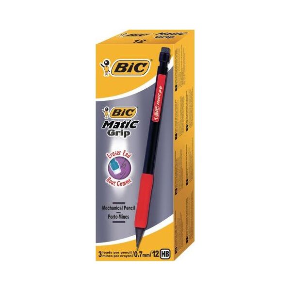 Staples BIC Ołówek automatyczny MATIC oryginal 0,7mm 12 szt.