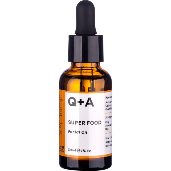 Q+A Q A Super Food Facial Oil Serum do twarzy 30ml