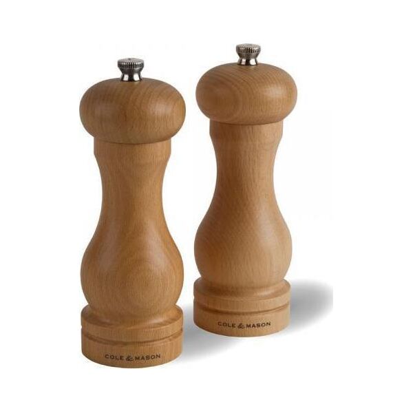 Młynek do przypraw Cole & Mason Młynek do soli 16,5cm Capstan Cole&Mason jasny