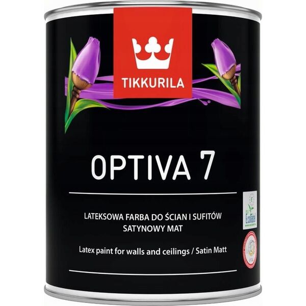 Tikkurila PAINT OPTIVA SATIN MATT 7 BC 0.9L