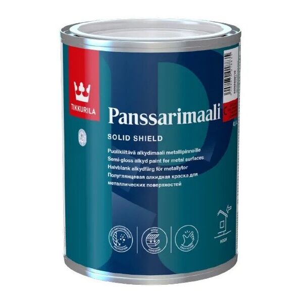 Tikkurila ΒΑΦΗ ΓΙΑ ΣΤΕΓΗ PANSSARIMAALI A 0,9L