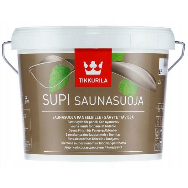 Tikkurila SUPI SAUNA FINISH 2,7 L EP