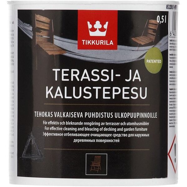 Tikkurila ΚΑΘΑΡΙΣΤΙΚΟ ΒΕΡΑΝΤΑΣ ΚΑΙ ΕΠΙΠΛΩΝ 0.5L