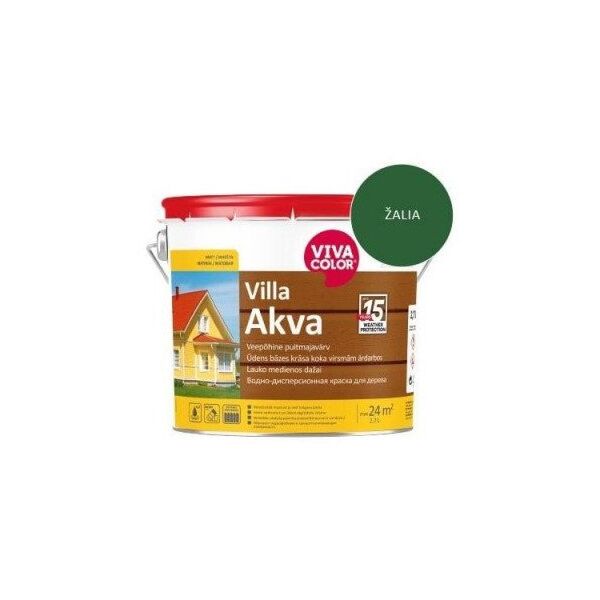VivaColor PAINT FACADE VILLA AKVA GREEN 335X 2.7L
