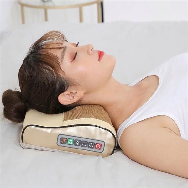 Masażer Vibac AG127H MASAŻER KARK SHIATSU PODUSZKA MASUJĄCA BRĄZ