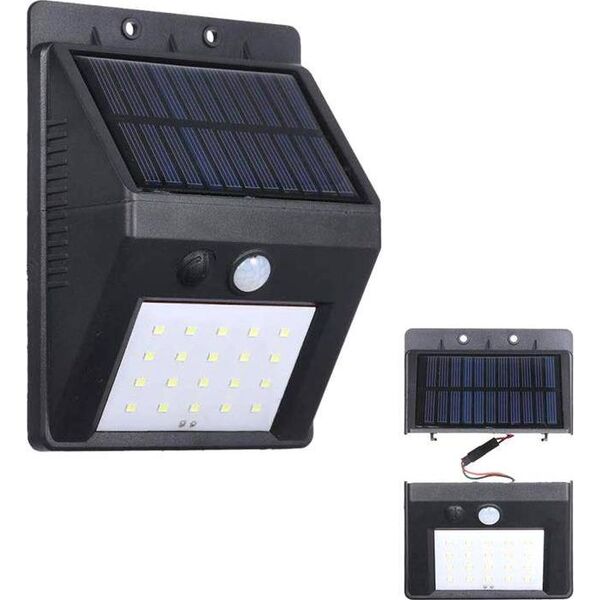 Kinkiet ECpower ZD53B LAMPA ZEWNĘTRZNA CZUJNIK RUCHU ZMIERZCHU 30