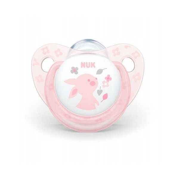 NUK NUK GR."1" SIL.BABY ROSE 0-6m 730052