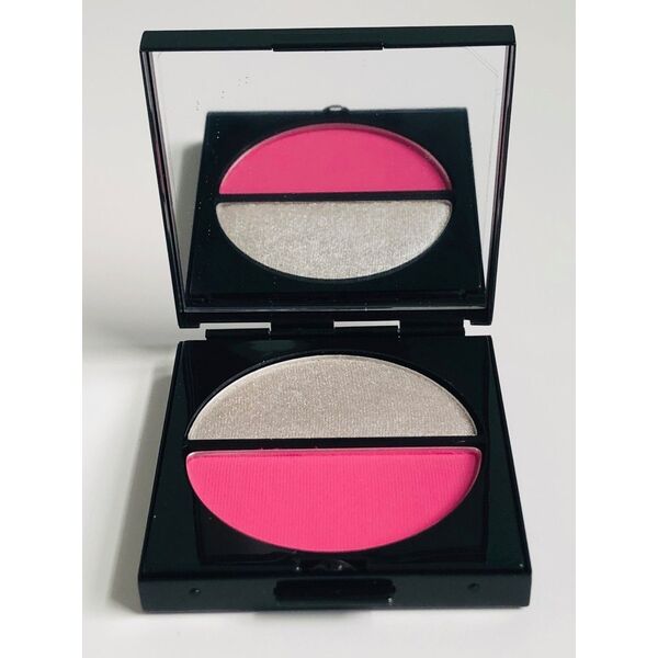 MAC MAC, Fortune Duo, Σκιά Ματιών σε Σκόνη, Platinum Shadow/Lotus Pink, 2.5 g Για Γυναίκες