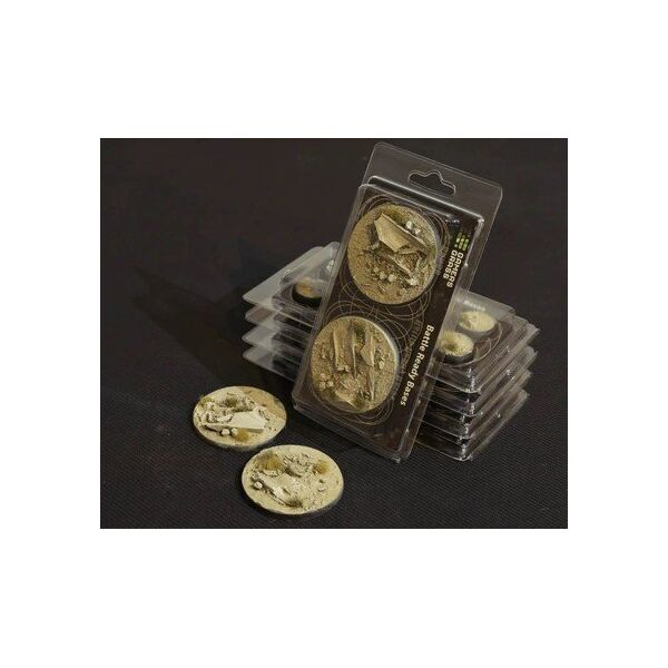 Gamers Grass Gamers Grass: Bases Round - Arid Steppe 60 mm (2 szt.)