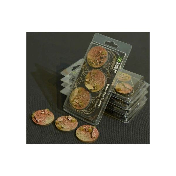 Gamers Grass Gamers Grass: Bases Round - Badlands 50 mm (3 szt.)