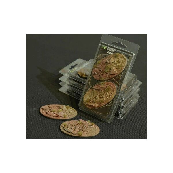 Gamers Grass Gamers Grass: Bases Oval - Badlands 90 mm (2 szt.)