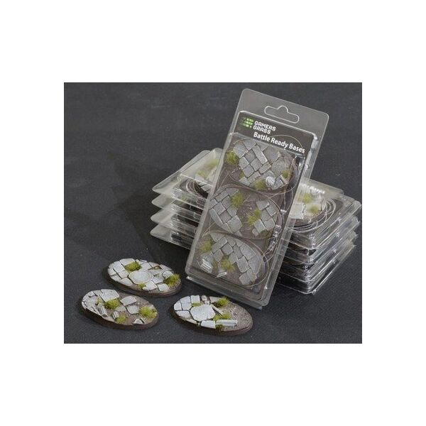 Gamers Grass Gamers Grass: Bases Oval - Temple 75 mm (3 szt.)
