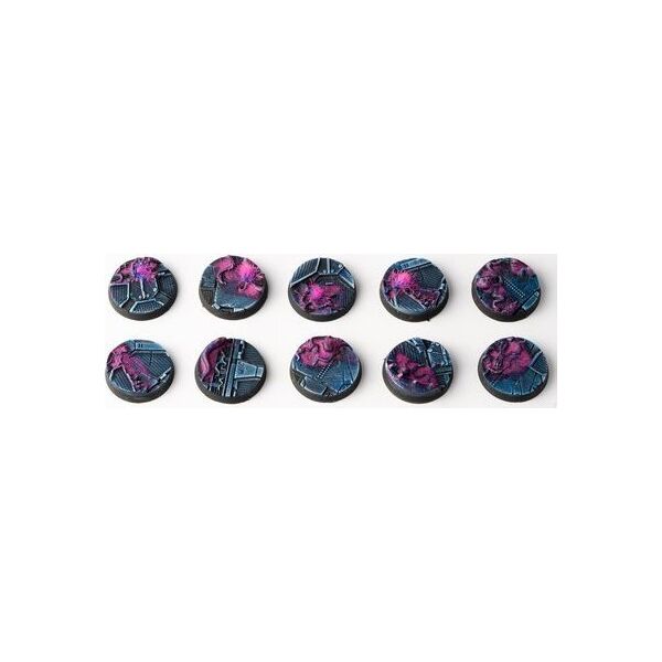 Gamers Grass Gamers Grass: Bases Round - Alien Infestation 25 mm (10 szt.)