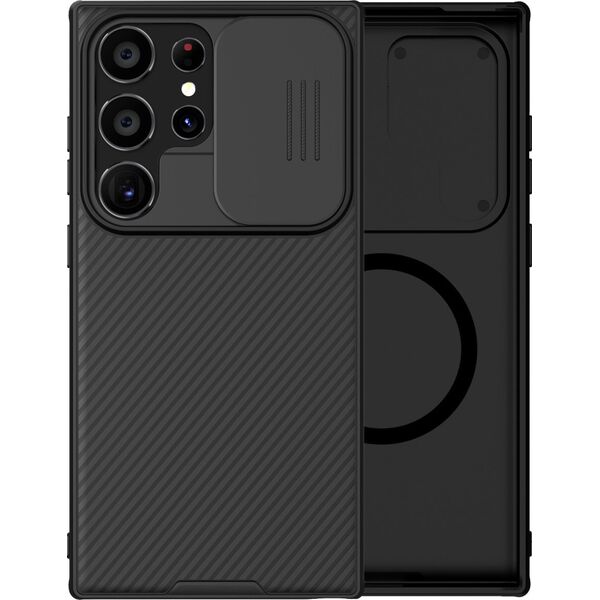 Nillkin Etui Nillkin CamShield Pro Magnetic Samsung Galaxy S24 Ultra Black / Czarny