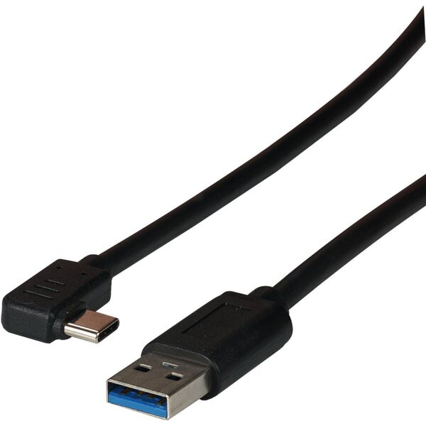 Καλώδιο USB EFB EFB USB 3.2 Gen2 10Gbit 3A Καλώδιο σύνδεσης Τύπου-A Αρσενικό - Τύπου-C Αρσενικό 0,5m