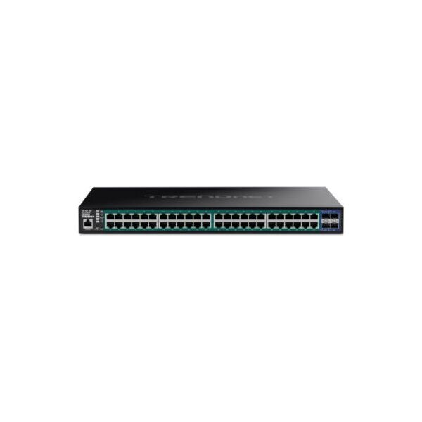Switch TRENDnet TRENDnet 52-Port Gigabit Web Smart 740W PoE+ Switch 10G SFP+