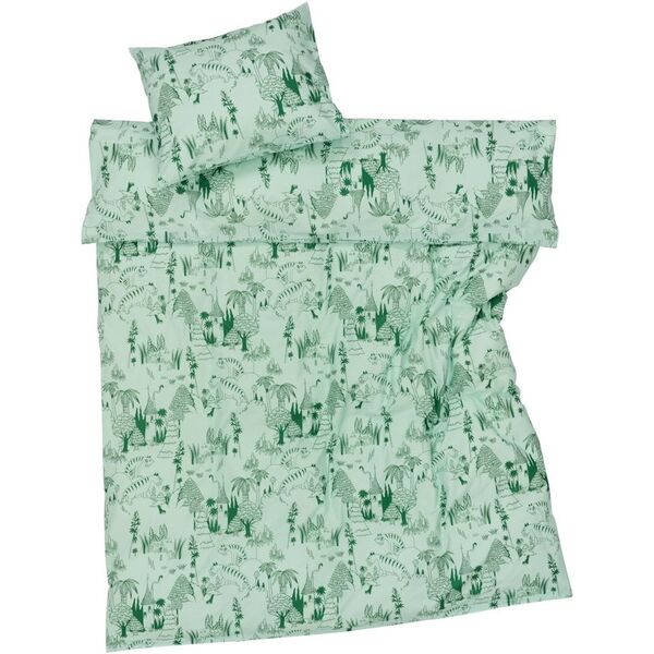Σετ κλινοσκεπασμάτων Iittala Moomin 150x210 Garden party