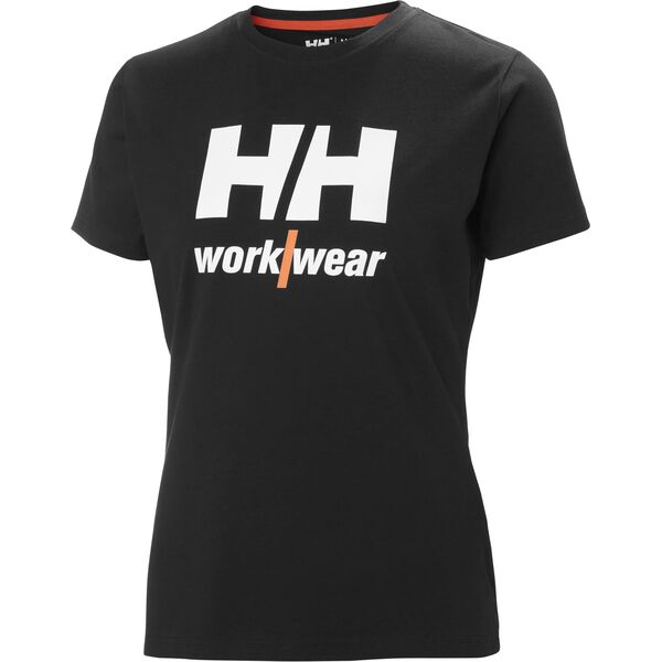 Γυναικείο T-shirt Helly Hansen HELLY HANSEN Logo T-Shirt, μαύρο XS