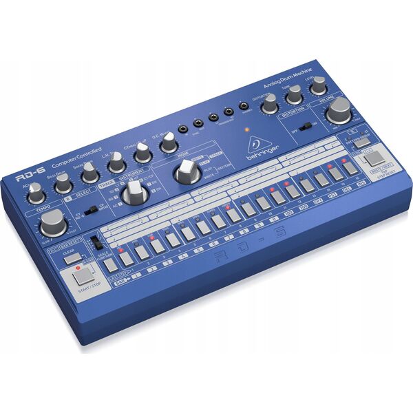 Behringer Behringer RD-6-BU Maszyna perkusyjna - niebieski