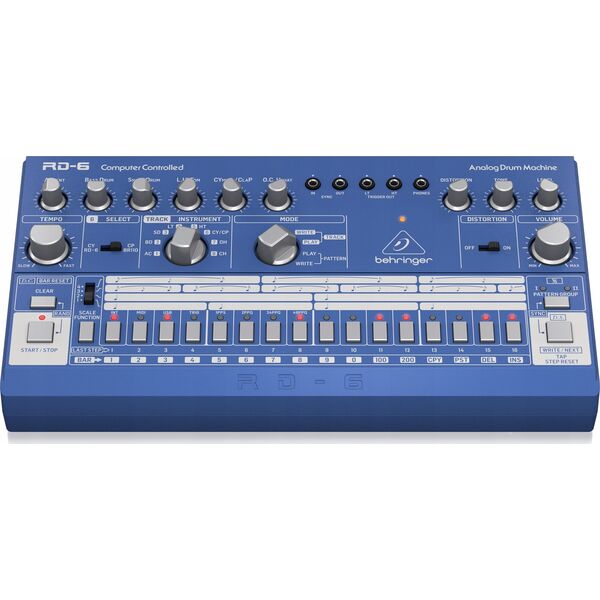 Behringer Behringer RD-6-BU Maszyna perkusyjna - niebieski