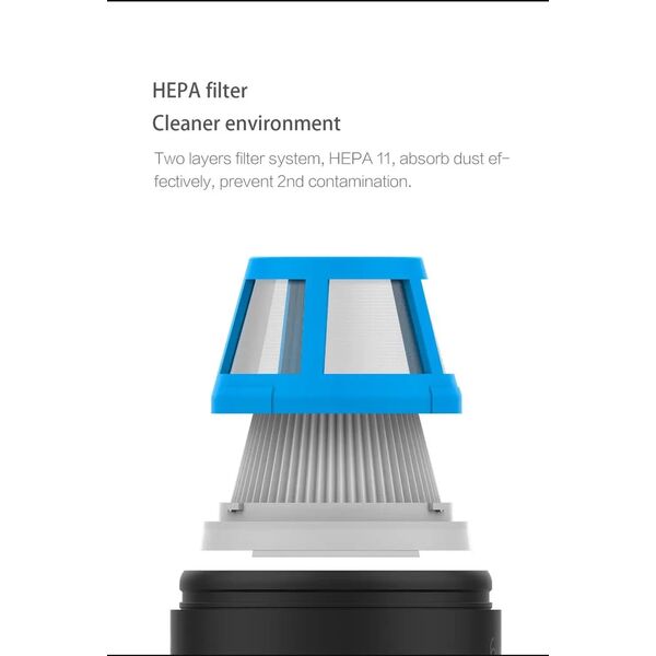 Φορητή ηλεκτρική σκούπα χειρός Sourcing CoClean Portable Car Handheld Vacuum Cleaner C1