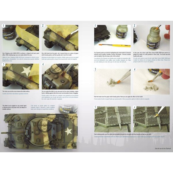 Vallejo Ammo: Drybrush Paint - Σετ Μεταλλικά Χρώματα 13958983 8432074073055