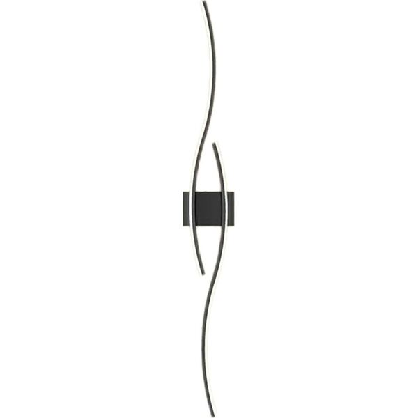 Kinkiet ATL ZD149A Lampa scienna kinkiet czarny 60cm  day light