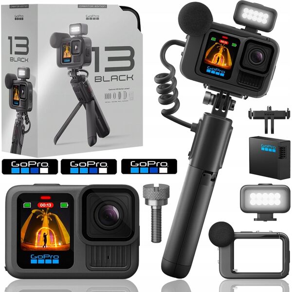 Kamera GoPro Hero 13 Creator Edition czarna