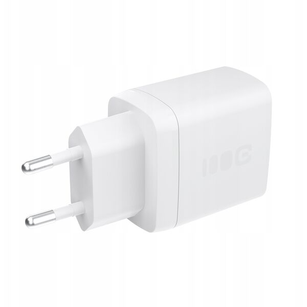 Φορτιστής τοίχου Greencell PowerSource Solo30 Λευκός 30W USB-C Power Delivery