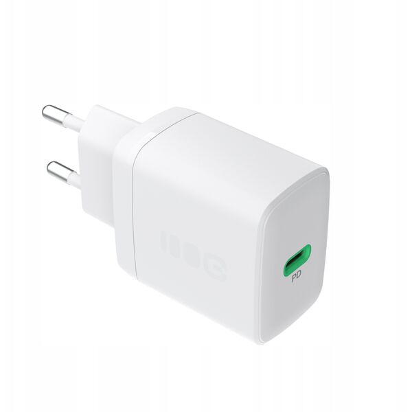 Φορτιστής τοίχου Greencell PowerSource Solo30 Λευκός 30W USB-C Power Delivery