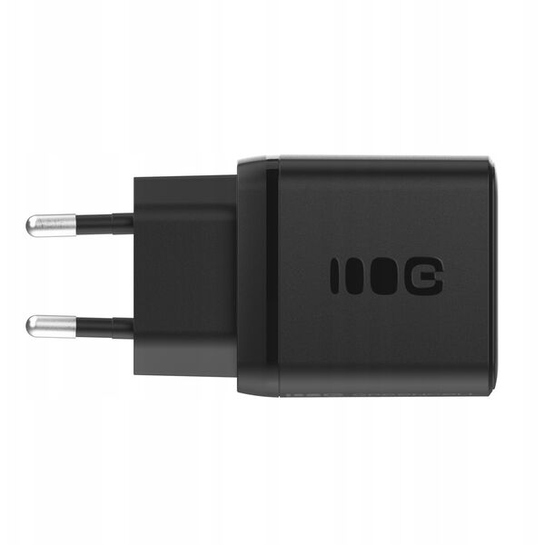 Green Cell PowerSource Duo30 Μαύρος Φορτιστής τοίχου 30W USB-C USB-A Power Delivery QC3.0- 1x USB-C, 1x USB-A